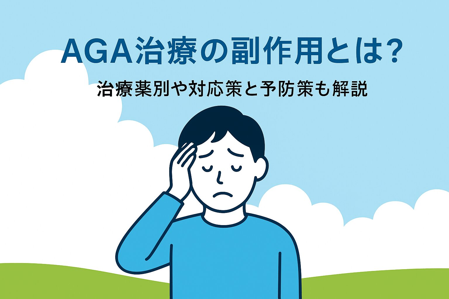 【5月リライト】AGA治療の副作用とは？治療薬別や対応策と予防策も解説