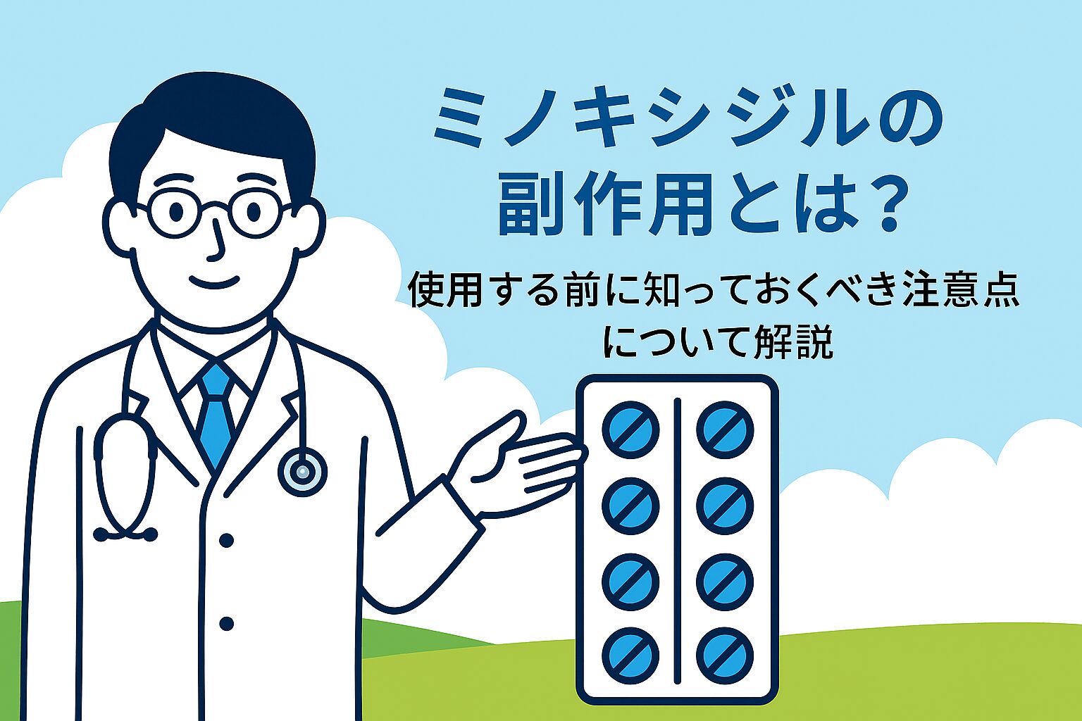 ミノキシジルの副作用とは？使用する前に知っておくべき注意点について解説