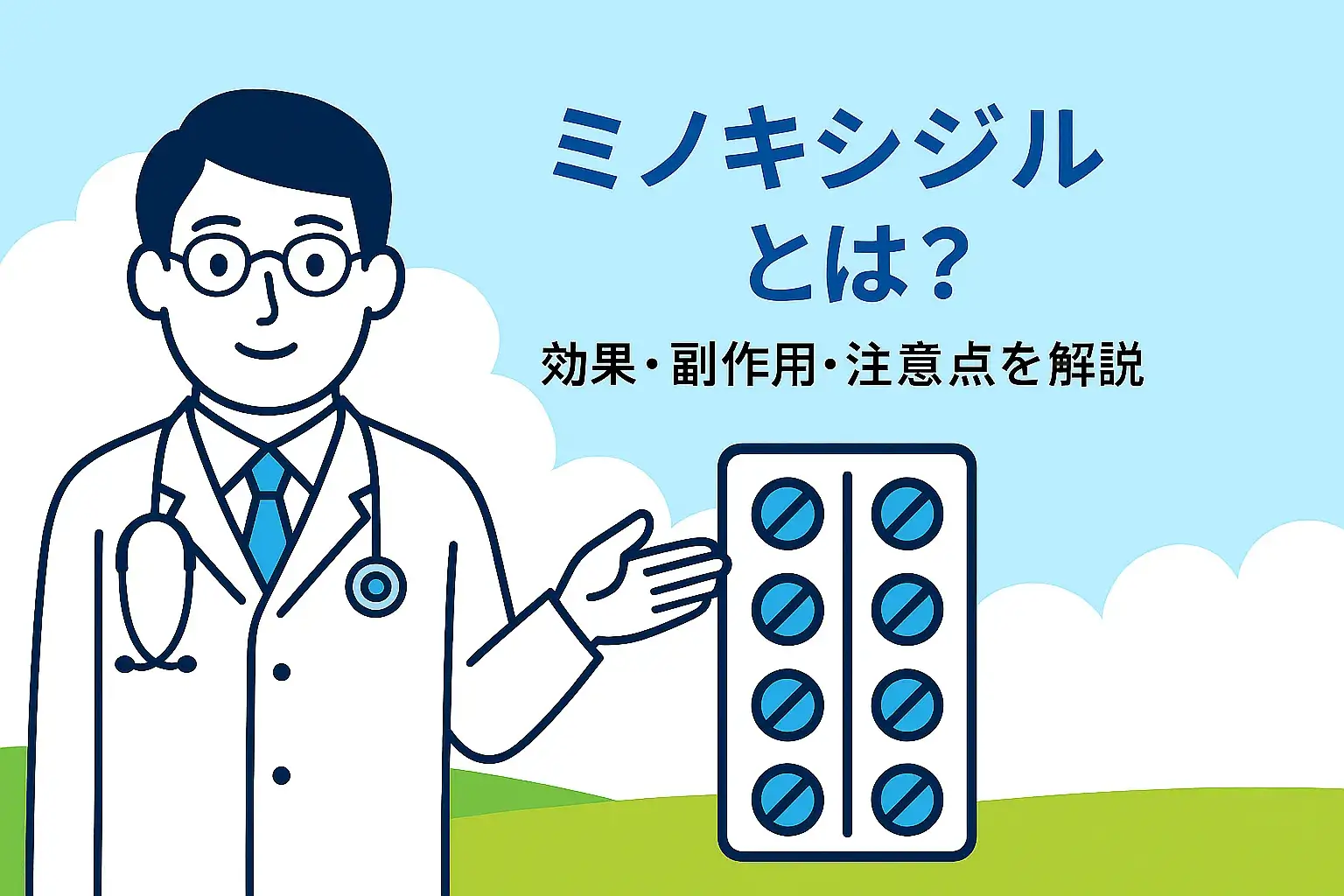 ミノキシジルとは？効果・副作用・使用する前に知っておくべき注意点について解説