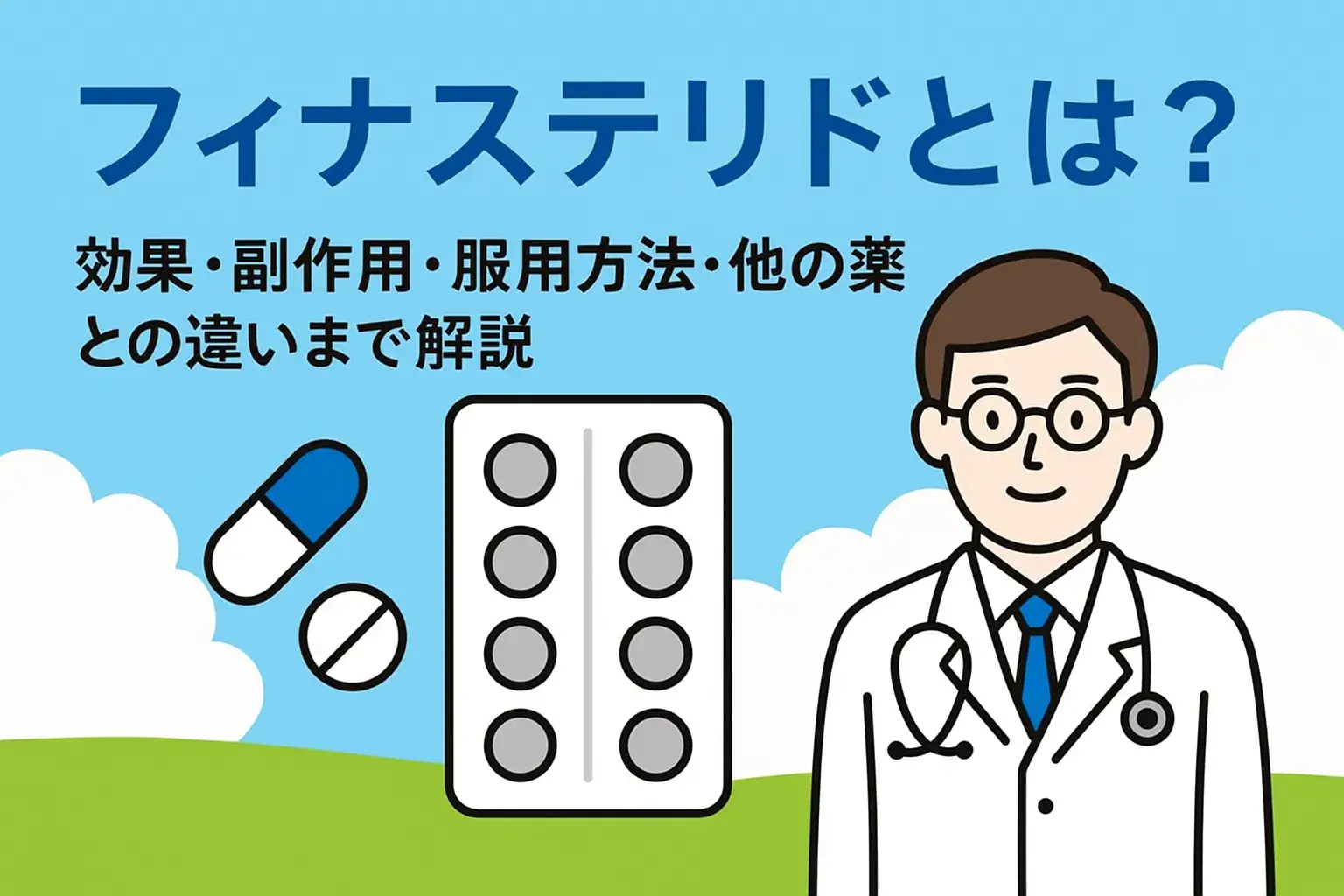 フィナステリドとは? 効果・副作用・服用方法・他の薬との違いまで解説