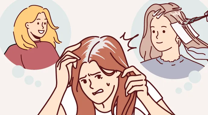 過度なヘアカラーやパーマ